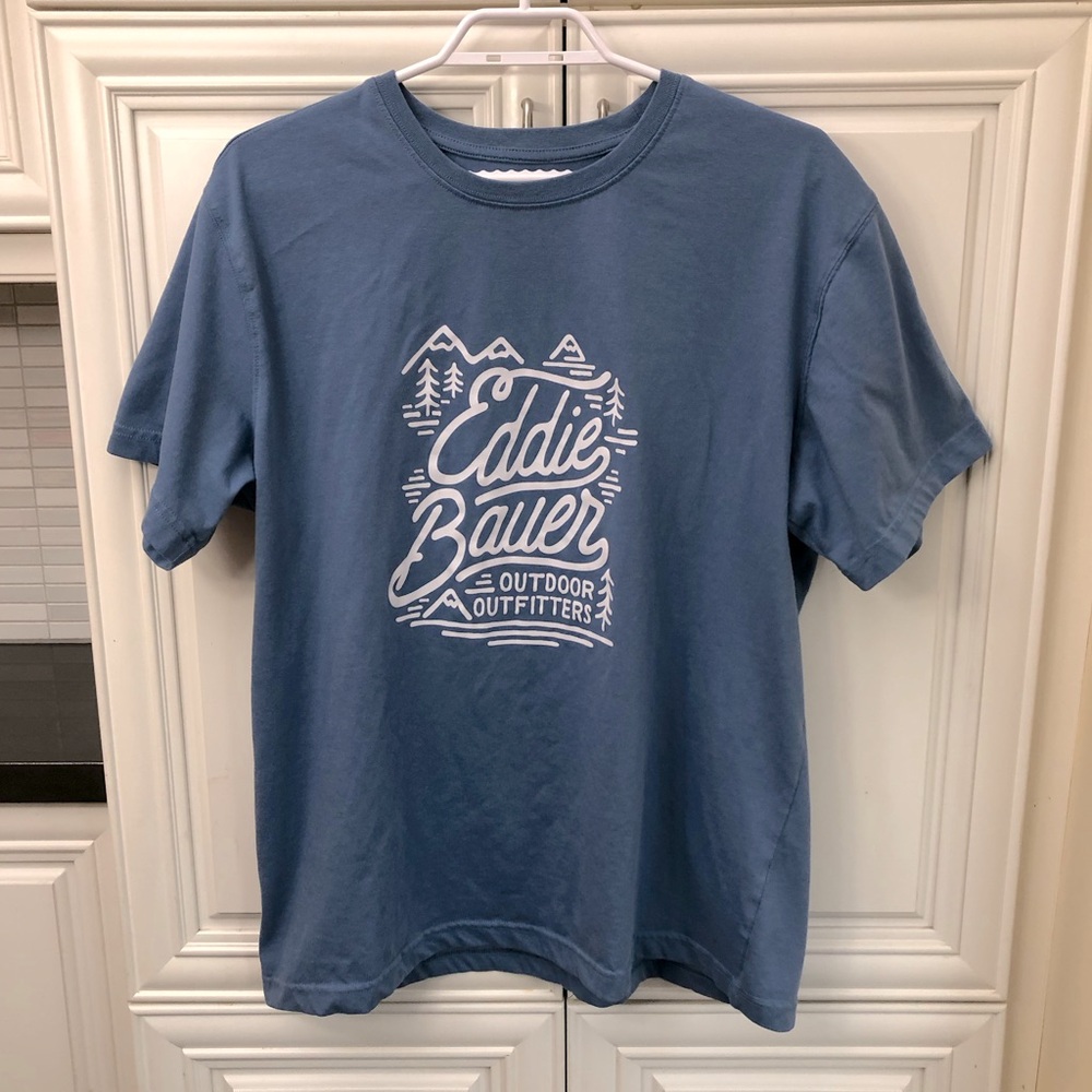 NWOT Eddie Bauer men’s graphic logo t-shirt
